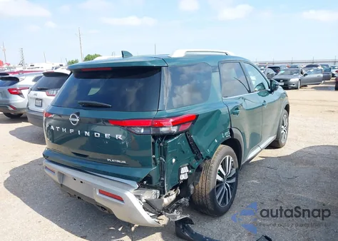 2025 Nissan Pathfinder Platinum Fwd from USA, damaged, VIN 5N1DR3DH1SC243158
